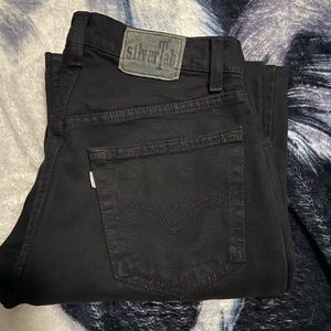 Mens Levis SilverTab Relaxed Jeans size 33 x 34